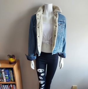 NWT Levi Strauss Shearling Jean Jacket